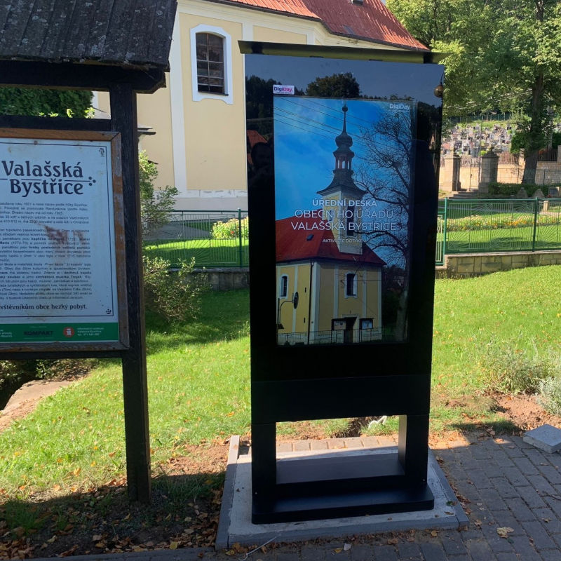 elektronická úřední deska ve Valašské Bystřici