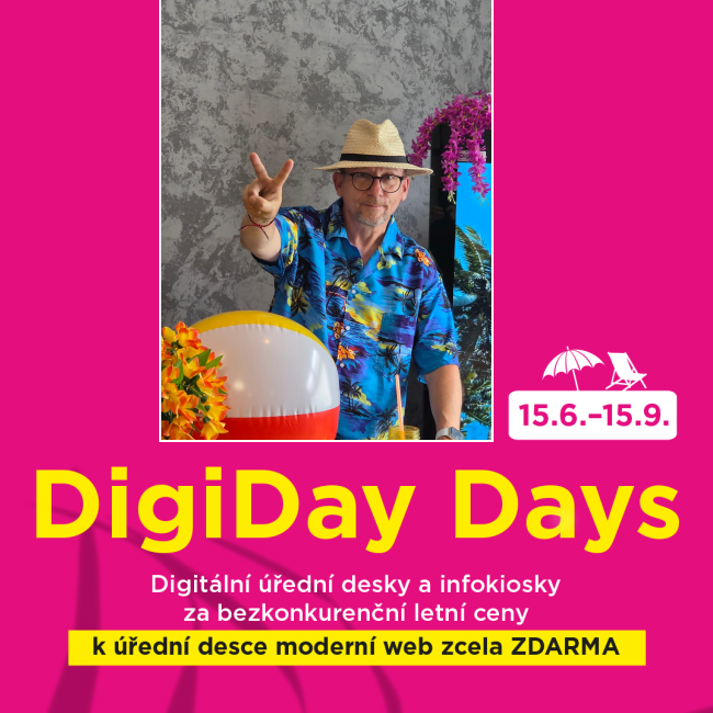 Vyberte si svůj balíček v rámci Letních DigiDay Days